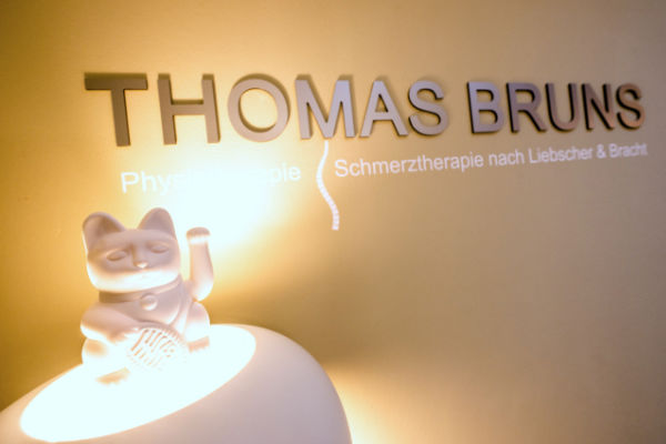 Praxisschild Thomas Bruns
